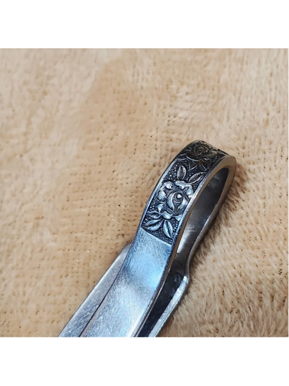 Silverwear Money Clip / card Holder handmade Accessory